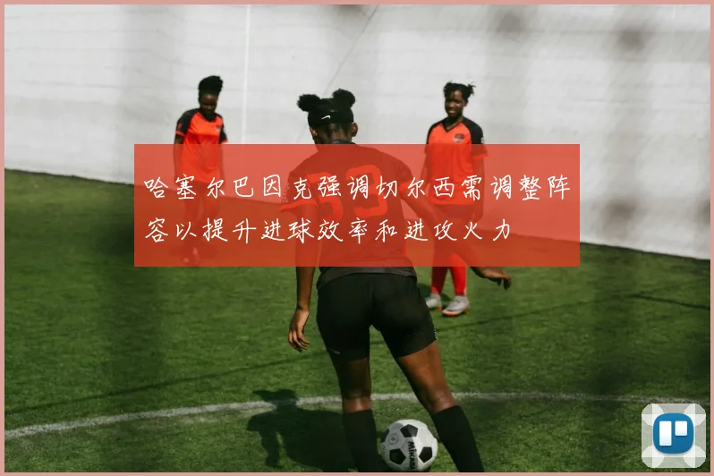 哈塞尔巴因克强调切尔西需调整阵容以提升进球效率和进攻火力
