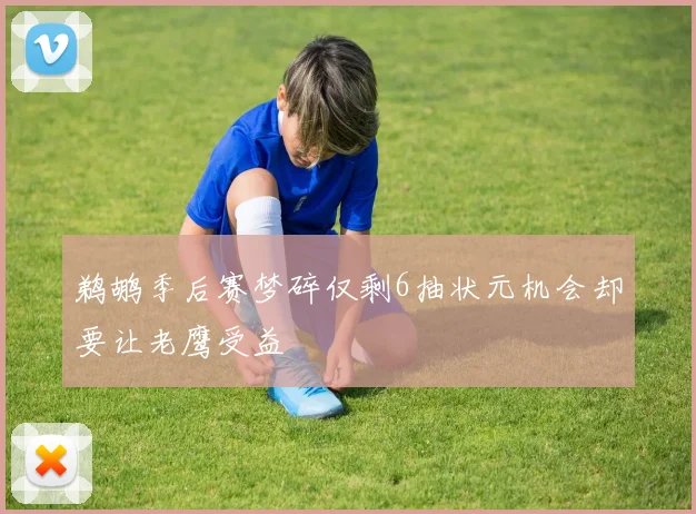 鹈鹕季后赛梦碎仅剩6抽状元机会却要让老鹰受益
